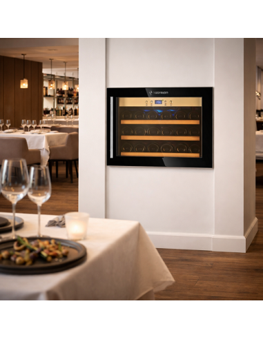 Cantinetta Vino da Incasso Porta Vetro 3 Griglie Legno SOMMELIER18