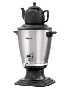 Bollitore Samovar Inox e Plastica per Thè e Caffè Capacità 3,2 Lt