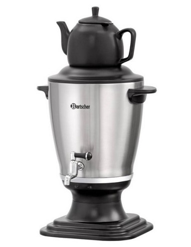 Bollitore Samovar Inox e Plastica per Thè e Caffè Capacità 3,2 Lt
