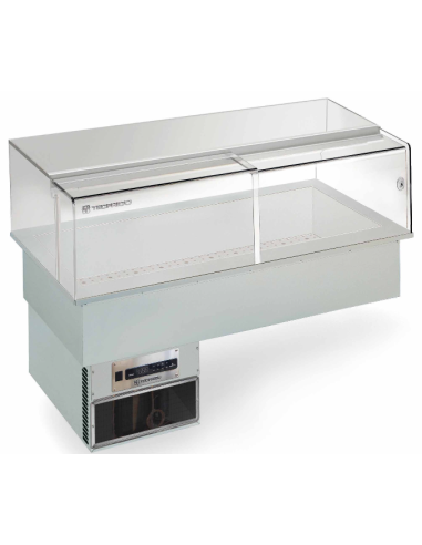 Vetrina Pasticceria Incasso ARMONIA64/2TEKA Piano Inox 61x85 cm
