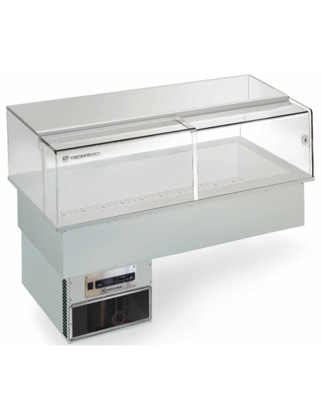 Vetrina Pasticceria Incasso ARMONIA64/2TEKA Piano Inox 61x85 cm