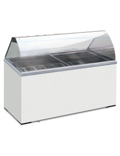 Banco Gelato Mantecato - Capacità 8 Vaschette da 5 Lt - ICE8