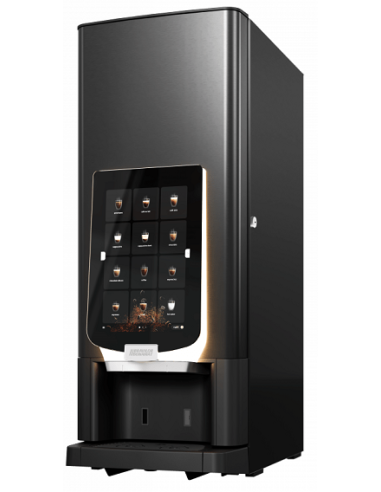 Macchina Automatica per Caffè Macinato 36 Bevande Base Solubile