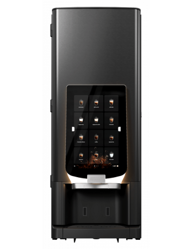 Macchina Automatica per Caffè Macinato 36 Bevande Base Solubile