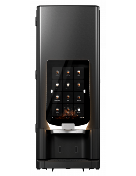 Macchina Automatica per Caffè Macinato 36 Bevande Base Solubile
