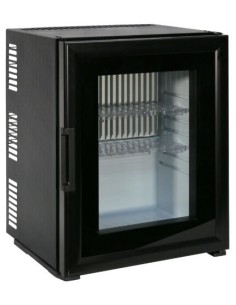 Minibar Hotel Nero Super Silenzioso TL40PV Porta a Vetro 40 Lt