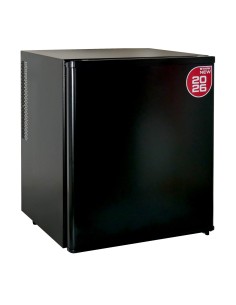 Minibar Nero per Hotel EL40 Porta a Vetro Reversibile Capacità 40 Lt