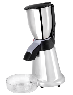 Tritaghiaccio per la Produzione di Scaglie Irregolari Bicchiere Inox 3 Lt