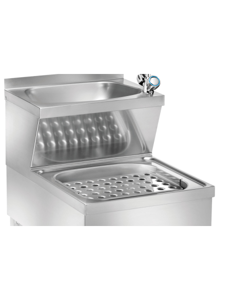 Lavamani su Gambe in Acciaio Inox LMMC con Lava Tessuti