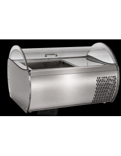 Vetrina Gelato da Banco 2 Vaschette 5-7Lt Dimensione 722x560x467