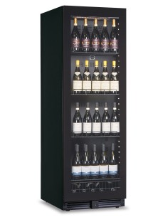 Frigorifero Vetrina Vino e Bevande Verticale CV180BEV Nero Ventilato