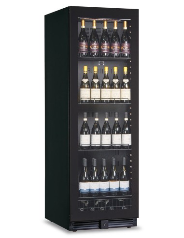 Frigorifero Vetrina Vino e Bevande Verticale CV180BEV Nero Ventilato