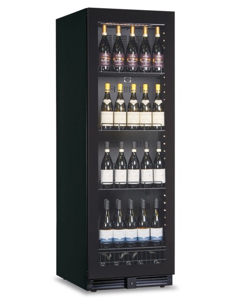 Frigorifero Vetrina Vino e Bevande Verticale CV180BEV Nero Ventilato