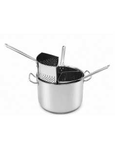 Casseruola Induzione 3 Cestelli Multiuso Diametro 30 cm  - 430EM