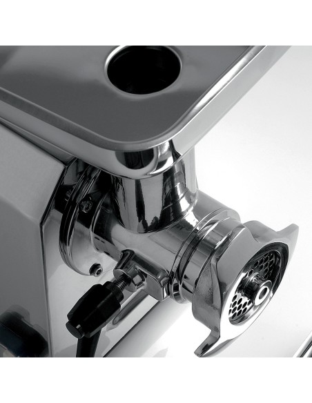 Abbinato Tritacarne Grattugia Carenato Inox Macinazione in Ghisa