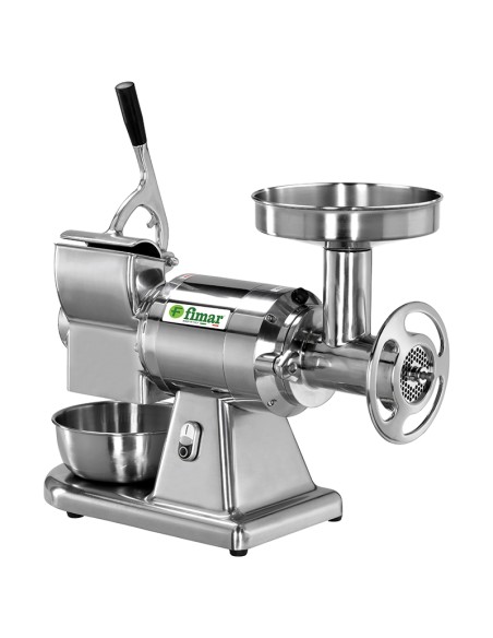 Abbinato Tritacarne-Grattugia Macinazione Inox Removibile - 22AE
