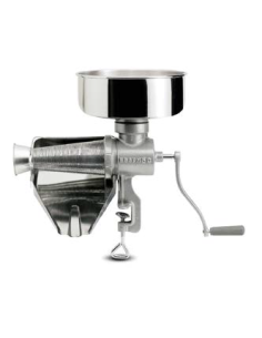 Spremipomodoro Manuale N5 Imbuto e Sgocciolatoio Inox