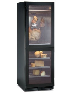 Frigorifero Salumi e Formaggi Mensole in Acciaio Porta Vetro SF180INOX