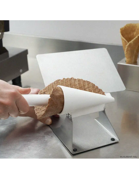 Arrotolatore Manuale per Cialde Gelato a Forma di Cono - ACG1