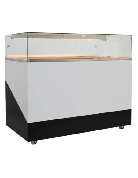 Vetrina Refrigerata per Pasticceria GILDA2.0 con Copertura Superiore