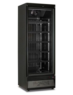 Armadio Frigo Murale Ventilato Nero 1 Porta Battente 750 x 710 x 2003h mm