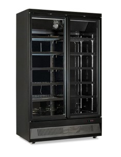 Frigorifero Murale Ventilato nero 2 Porte Battenti - MR126TN2 bkl