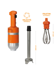 Frullatore Immersione Senior Combi Variatore Asta 30 cm Frusta
