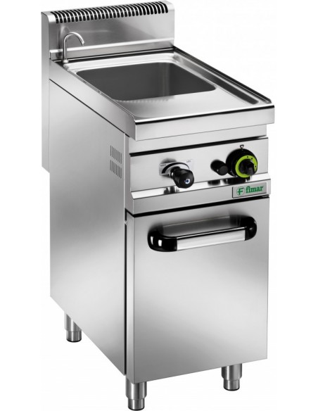 Cuocipasta A Gas Su Mobile 1 Vasca - Capacità 25 Lt - CPM30M