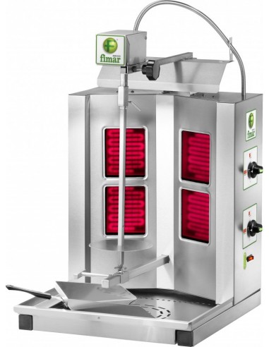 Gyros Kebab Elettrico Capacità 5÷10 kg - Resistenze 4 - GYR40