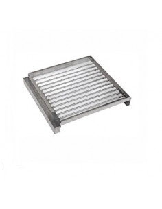 Griglia Carne Churrasco con Sgocciolatoio Dimensione mm 475x510