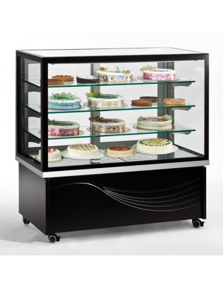 Vetrina Refrigerata Pasticceria - 3 Ripiani in Cristallo - KARINA97Q
