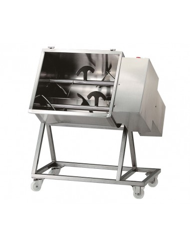 Impastatrice Carne - 1 Pala Capacità Vasca 25-50 Kg - 50C1PN