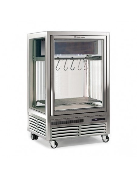 Frigo Vetrina Refrigerata Carne - 4 Lati Vetro - MEAT276