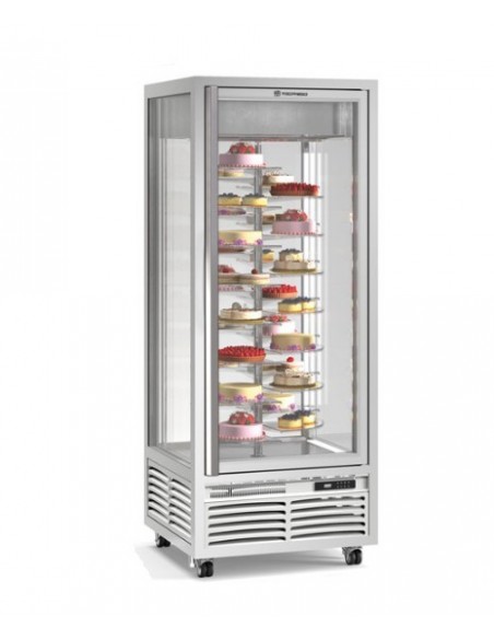 Vetrina Gelateria Ventilata - 30 Ripiani Rotanti - MELANIE 260 RBTBIS