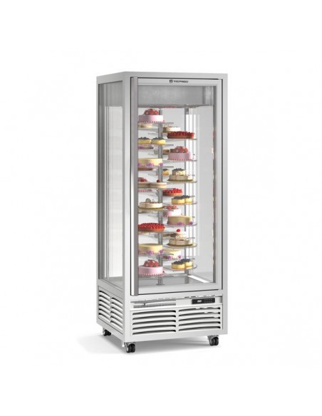 Vetrina Refrigerata Pasticceria - 30 Ripiani Rotanti - MELANIE26R
