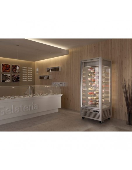 Vetrina Refrigerata Pasticceria - 30 Ripiani Rotanti - MELANIE26R