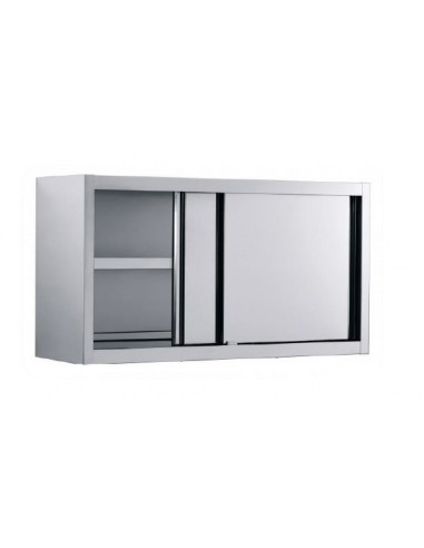 Pensile Inox Ante Scorrevoli Dimensione cm 100x40x66h - PCA100VT