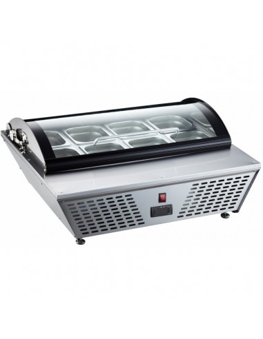 Vetrina Refrigerata Alimenti per 8 Gastronorm - AK816RT
