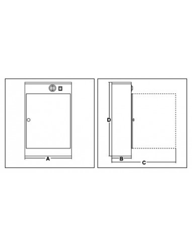 Sterilizzatore per Coltelli Neon UV Capacità 20 Coltelli - STERUV