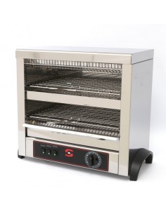 Tostiera a Inserimento Orizzontale Due Ripiani e Temporizzatore