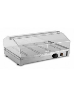 Vetrina Riscaldata da Banco Bar 1 Ripiano - VEC810INOX