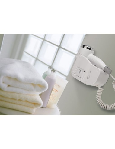 Asciugacapelli Hotel Bianco da Parete 1300 W - HD20N