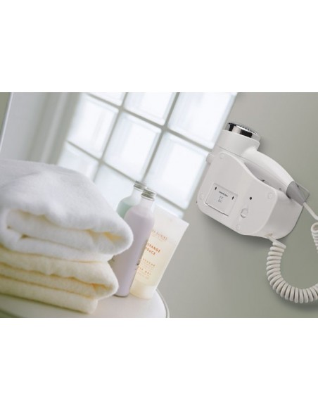 Asciugacapelli Hotel Bianco da Parete 1300 W - HD20N