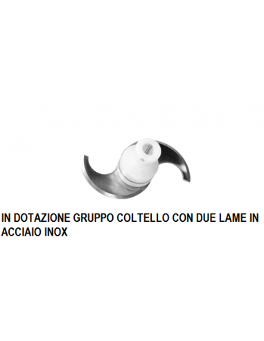 Cutter per Tagliare e Sminuzzare Capacità 5 Lt - CT5