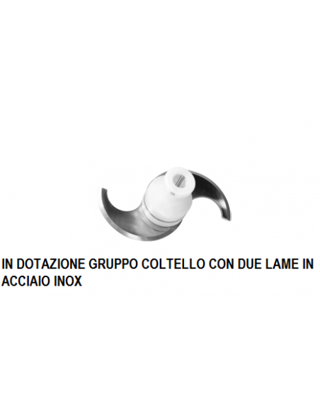 Cutter per Tagliare e Sminuzzare Capacità 5 Lt - CT5