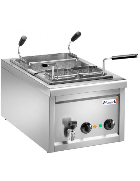 Cuocipasta Elettrico Inox AISI304 3 Cestelli Vasca 25 Lt - CC11