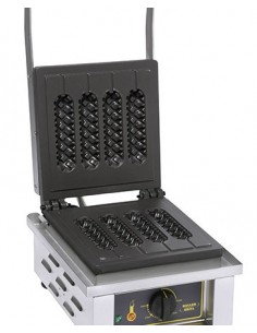 Piastra Waffel con Stecco per Corndog - Capacità 4 - Modello GES80