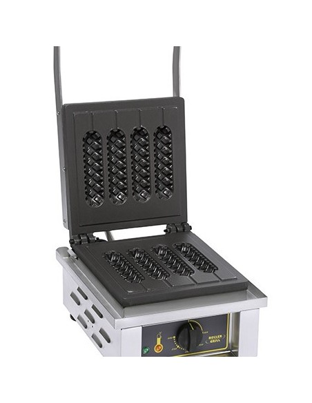 Piastra Waffel con Stecco per Corndog - Capacità 4 - Modello GES80