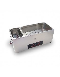Cuocitore Bagnomaria Sousvide 2 Vasche Separate - SVC422D