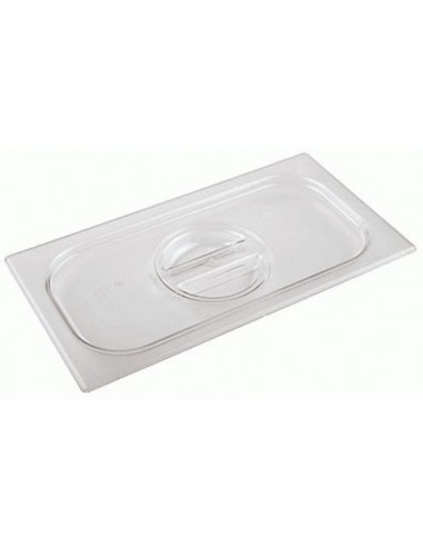 Bacinella Policarbonato con Coperchio GN1/6 Altezza 10 cm - 3 Qnt